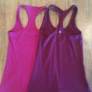 2 Lululemon “Cool Racerback” tanks